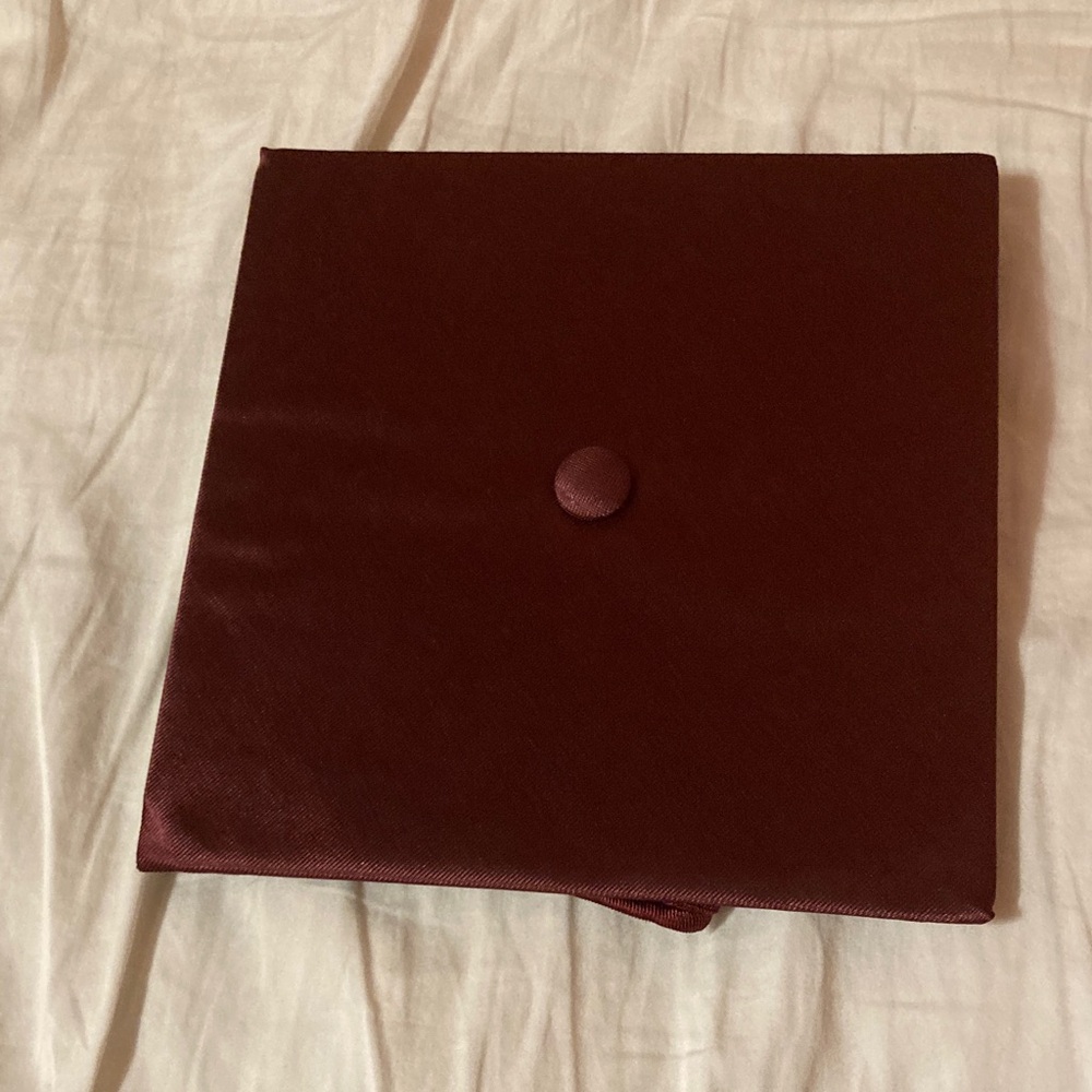 Herff Jones maroon Graduation Cap